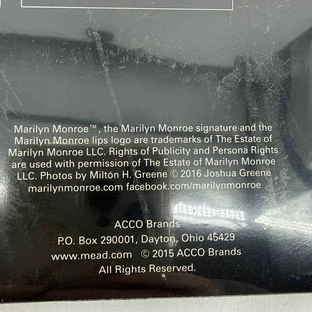 Brand new 2016 16 month Marilyn Monroe calendar still wrapped